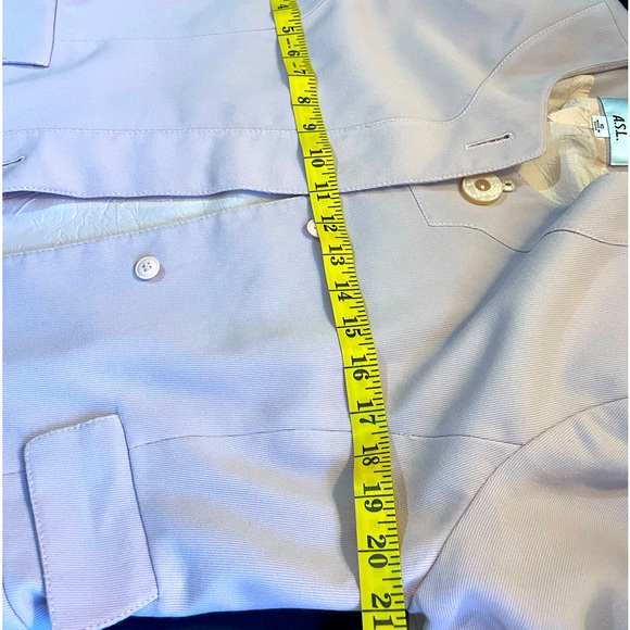 Kasper Pink Blazer, Shoulder pads, Oversized,Lapel-less, No Lapel Blazer,Size 10 - Picture 7 of 10